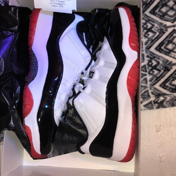 Jordan 11 Retro Low Concord Bred - Picture 1 of 1